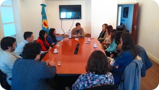 Reunión con los nuevos profesionales recibidos en La Costa