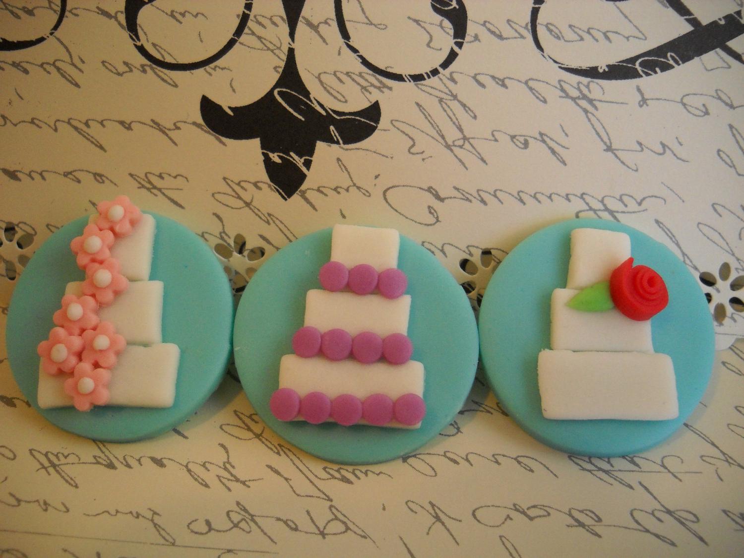Wedding Cake - Edible Cupcake