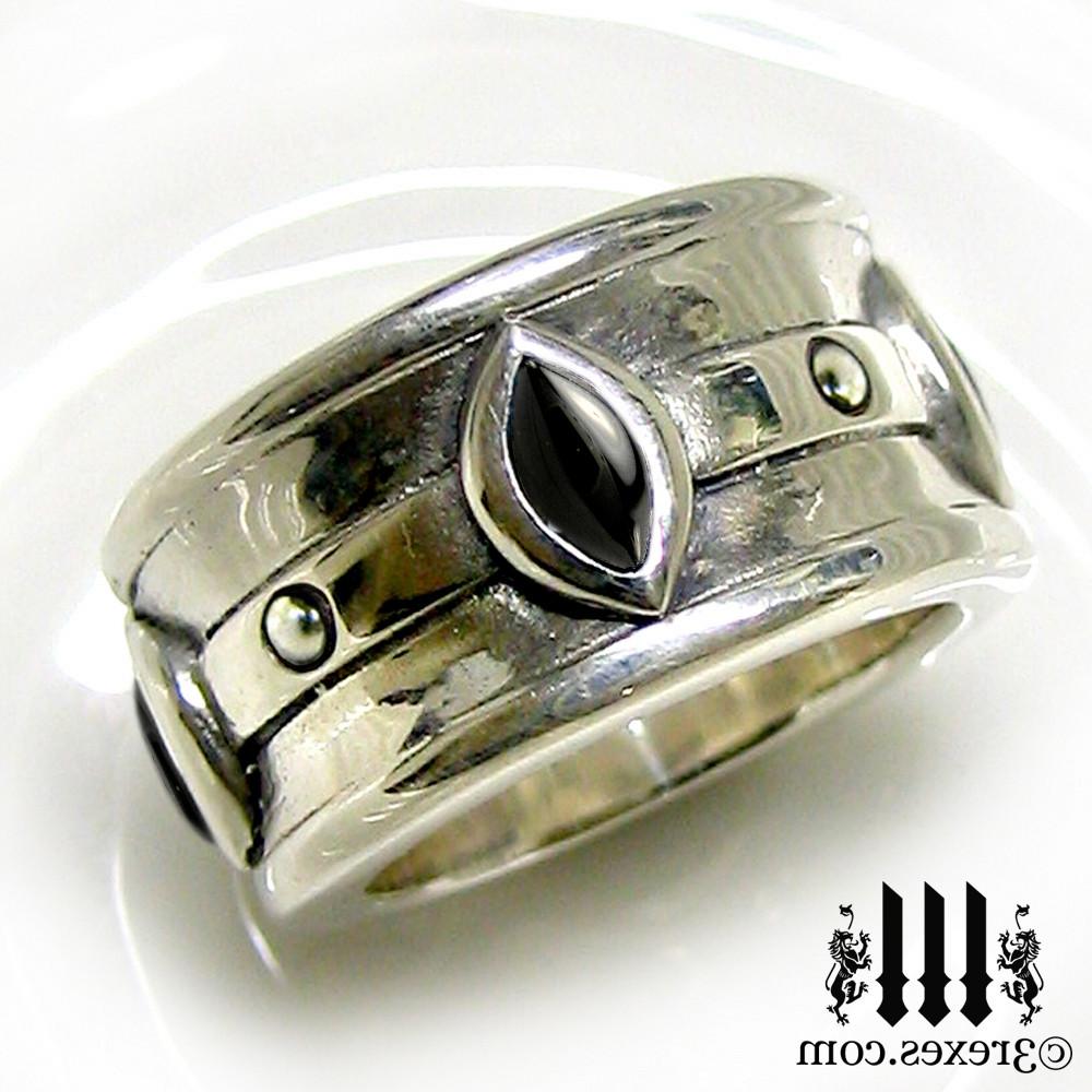 Gothic Wedding Ring, Mens