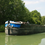 DSC05844.JPG - 9.06.2015. Canal des Ardennes; mijanka z barka zawodowa