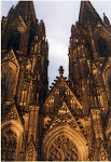 Cologne Cathedral (Kölner Dom) in Cologne, Germany.  This is the largest cathedral in Europe.