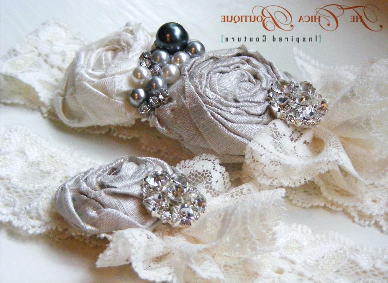 Custom Bridal Garter Sets for