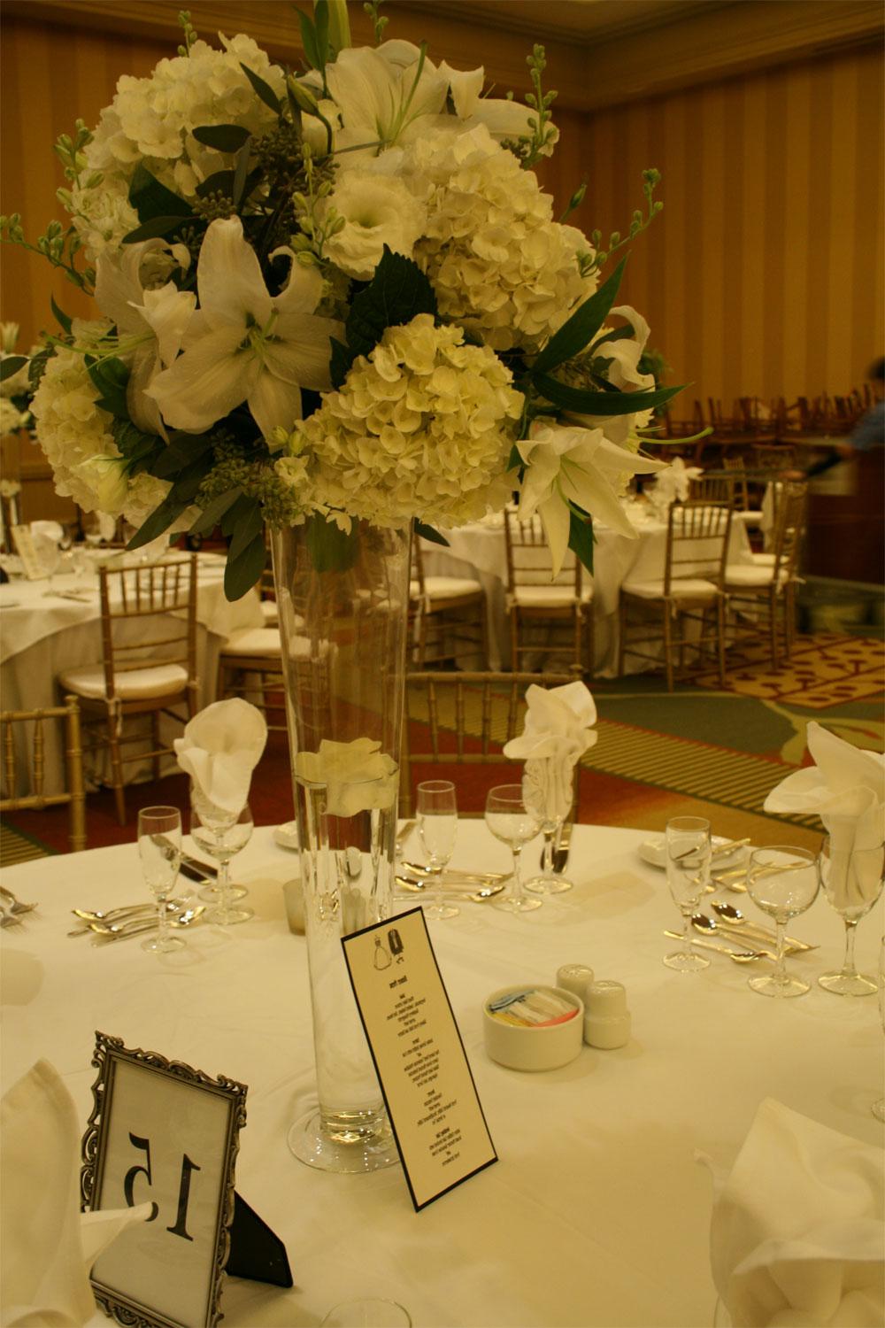 tall, classic centerpiece