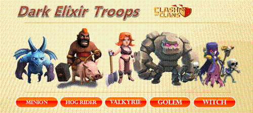 troops terkuat pasukan clash of clans coc troops terkuat pasukan clash of clans coc
