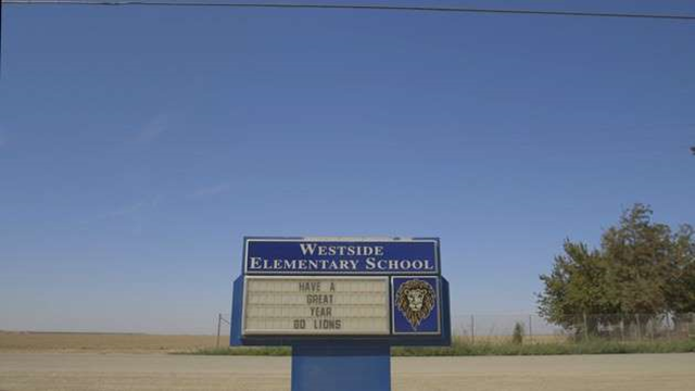 The single-school Westside Elementary district in rural Fresno County, California. Photo: Anne Lagamayo / The74Million