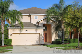 Orlando villa, near Disney, gated community, west-facing pool and spa, conservation view, games room