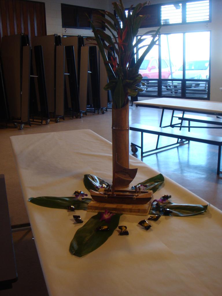Bamboo Centerpieces for