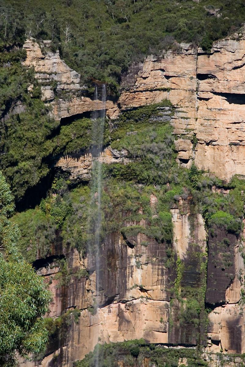 Bridal Veil Falls, Blue Mountains. See in Google Earth; Share on:
