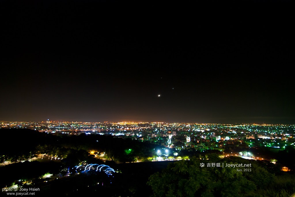 鰲峰山 夜景 清水