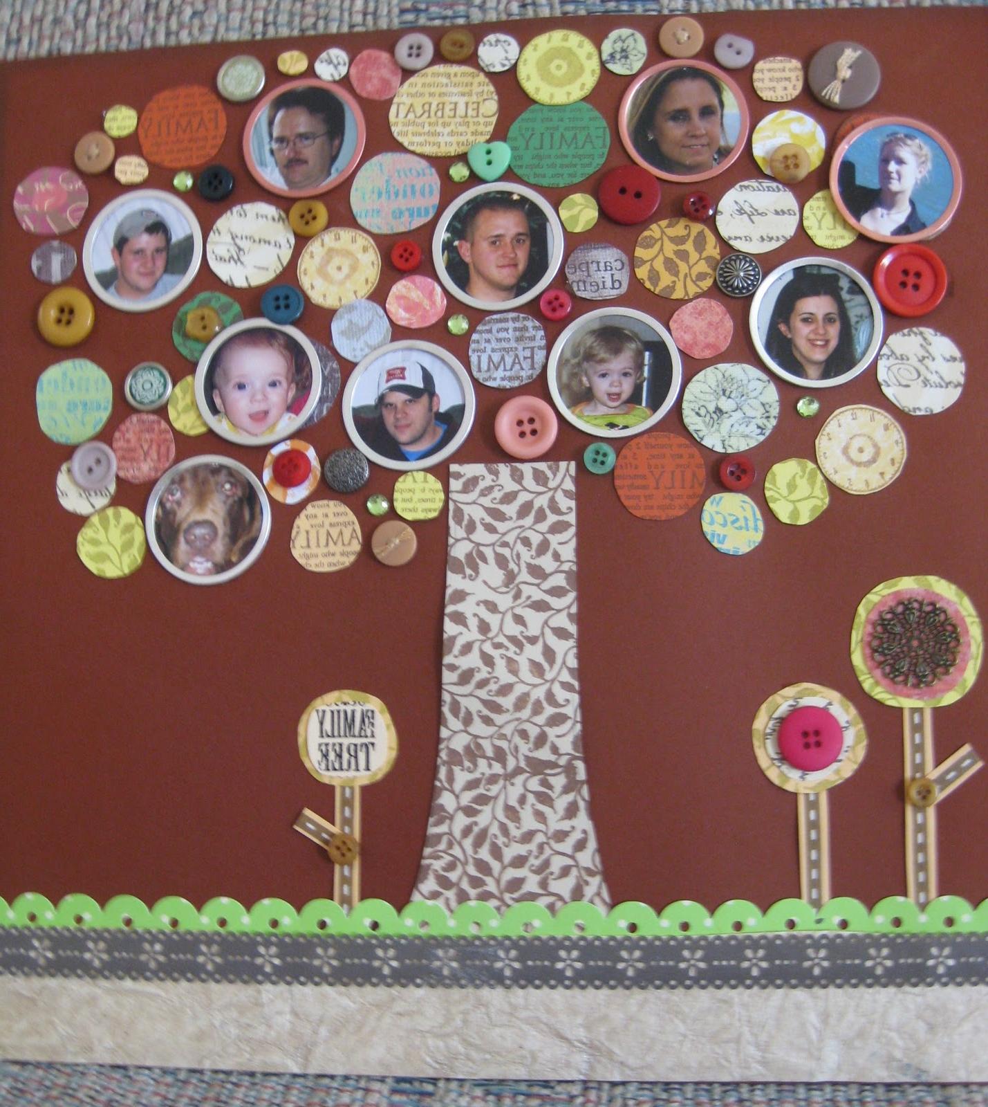  6: Family Tree   Embellishing Life.  7: Loopy Wreath   These Creative