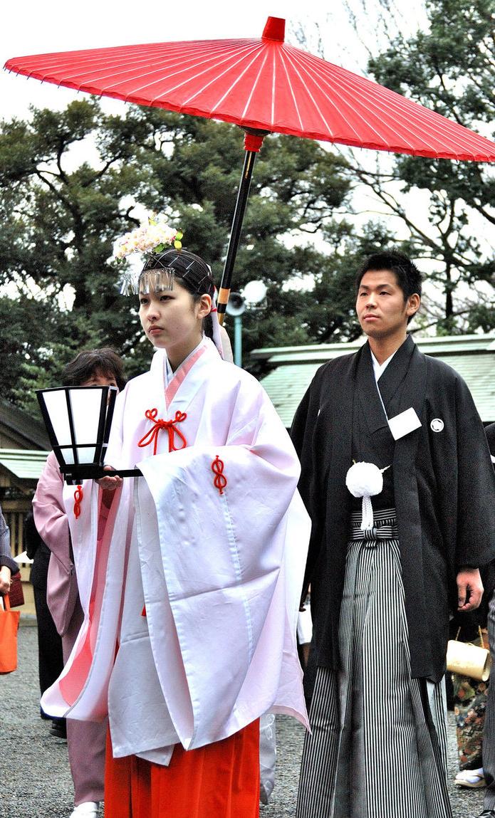 Japanese ritual Wedding 3 by