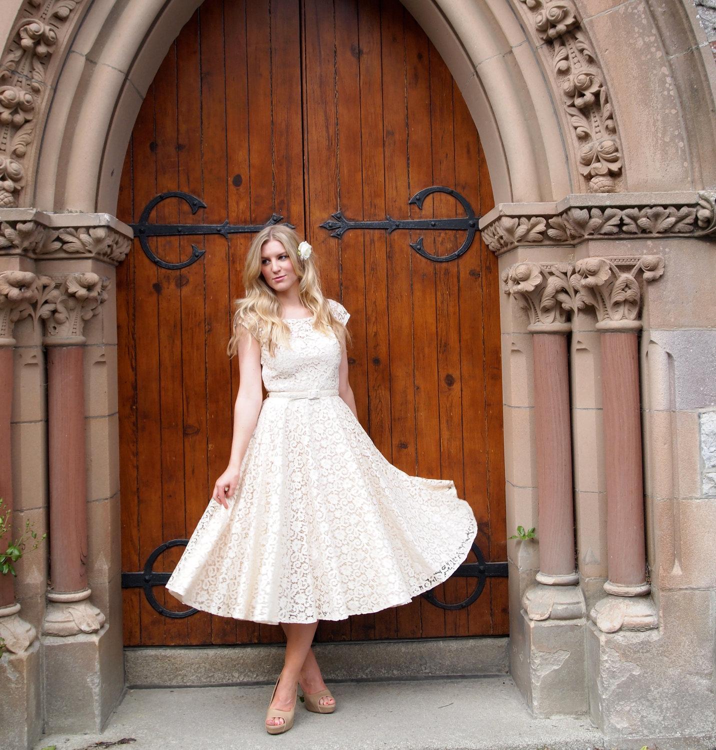 Vintage Wedding Dress,