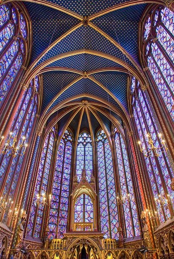 Saint Chapelle, Paris, France