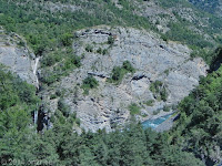 Auf der nicht enden wollenden Nordrampe des Col d'Allos (2247 m) Richtung Barcelonnette.
