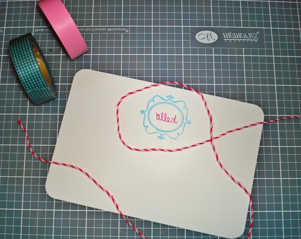 wedding lined envelope