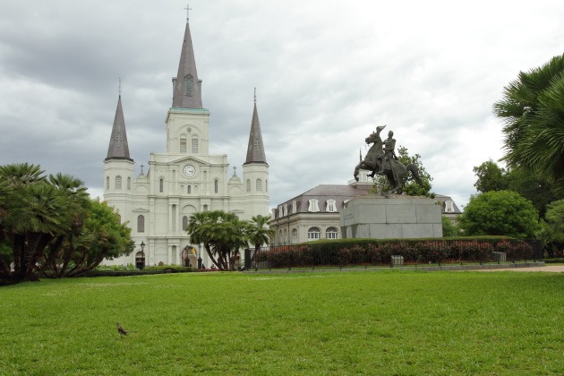 Jackson Square and St. Louis Cathedral, New Orleans