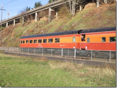 IMG_0963 Northwest Rail Museum Daylight Observation Car #2955 James J. Gilmore in Portland, Oregon on December 4, 2009