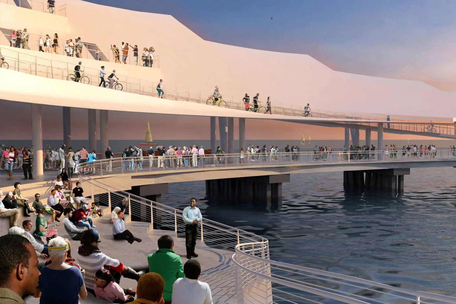 St Petersburg Pier by Michael Maltzan Architecture