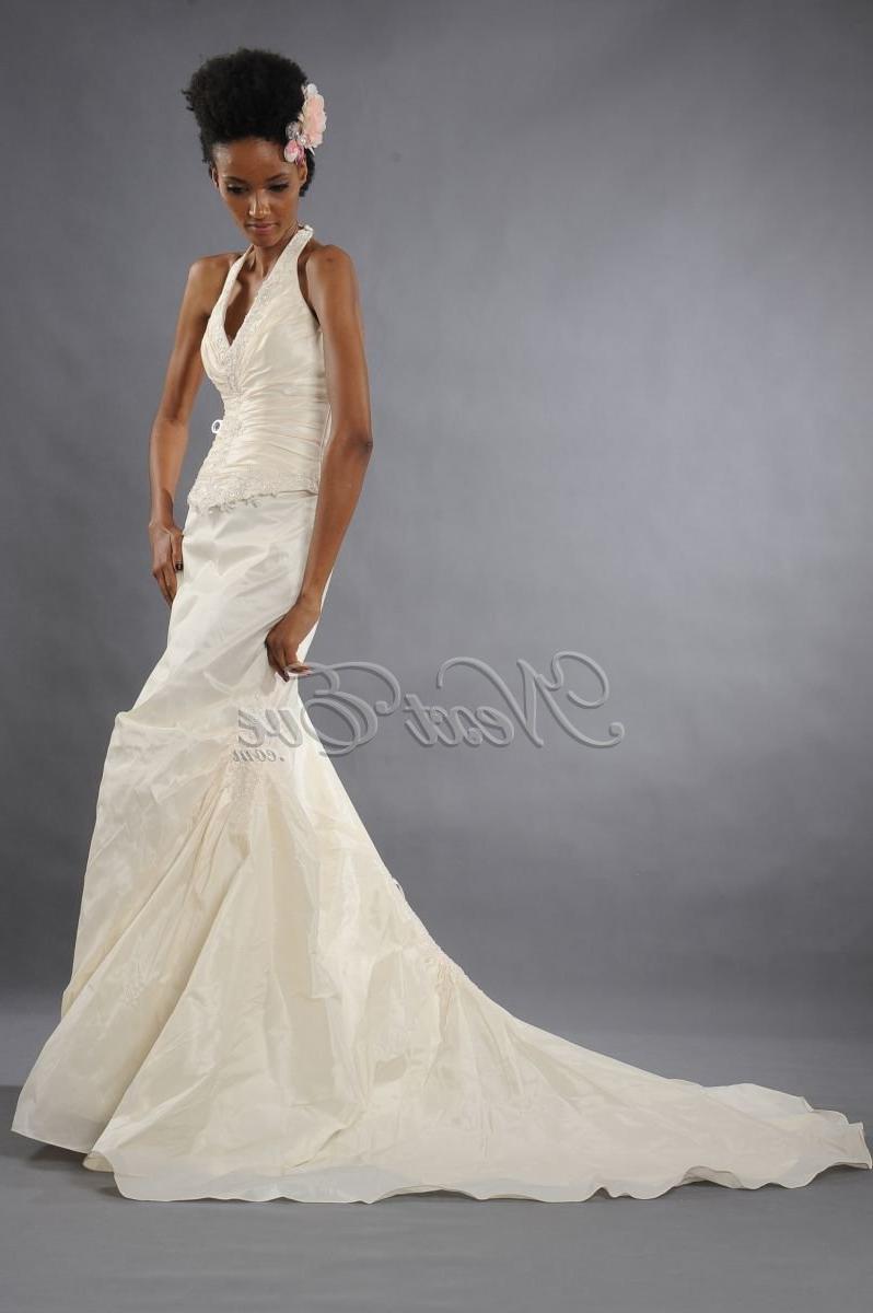 Halter Wedding Gown