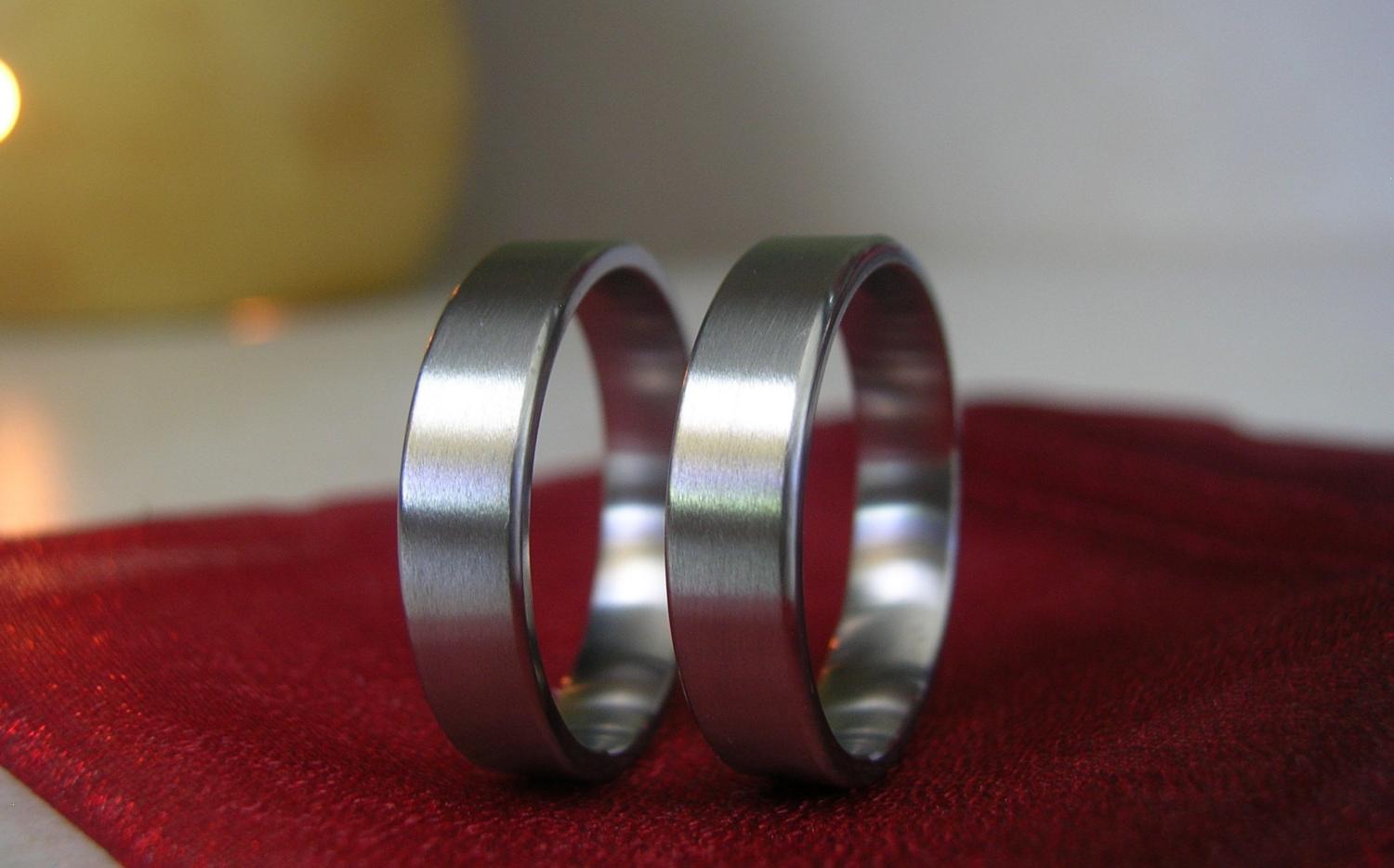 Titanium Rings Matching