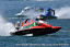 Evian-France Alex Carella of Italy of the Team Abu Dhabi at UIM F1 H20 Powerboat Grand Prix of France in Lake Leman. July 15-17, 2016. Picture by Vittorio Ubertone/Idea Marketing - copyright free editorial.