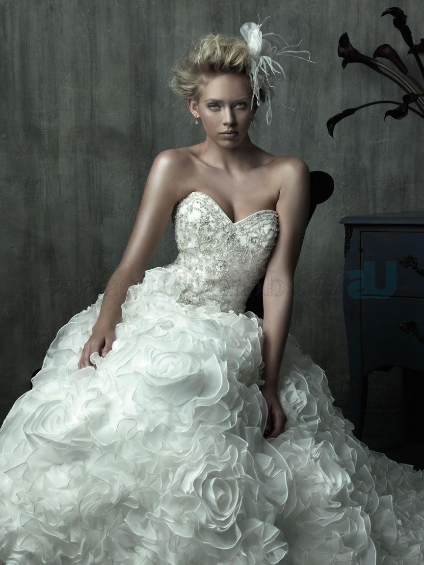 Ball Gown Organza Corseted