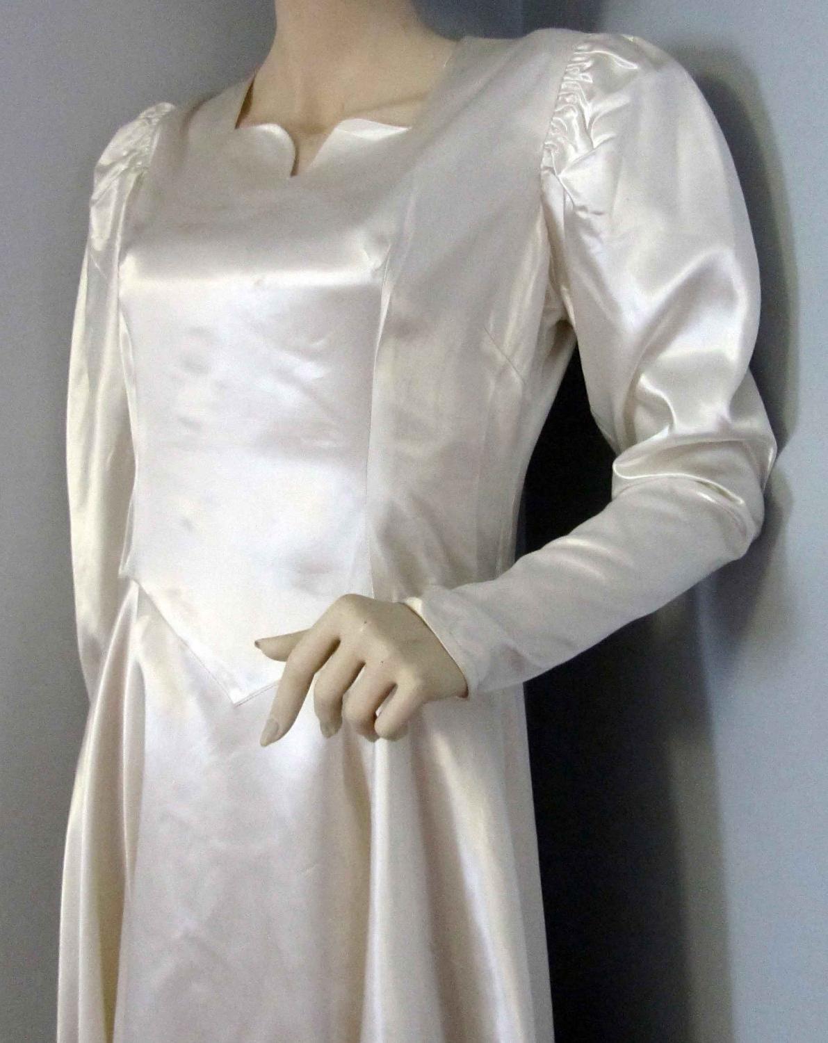 Vintage Satin Wedding