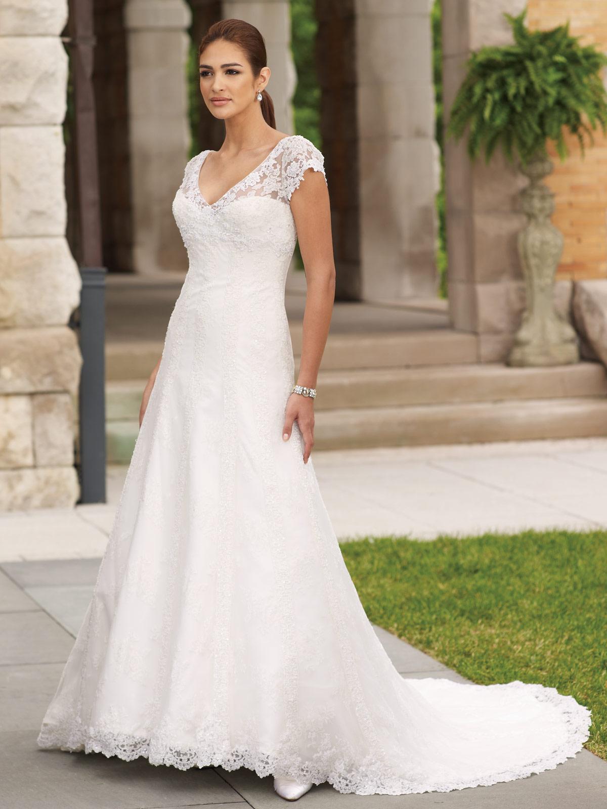 Discount wedding dress-SZ1209