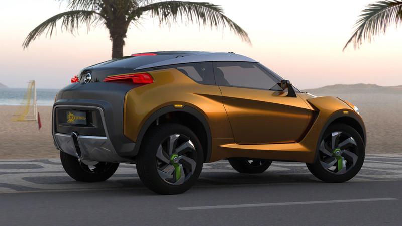 Nissan Extrem New Concept Sports Car Gets Tough On The Streets