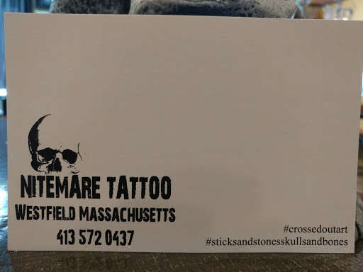 Tattoo Shop «Nitemare Tattoos», reviews and photos, 3 Depot Sq, Westfield, MA 01085, USA