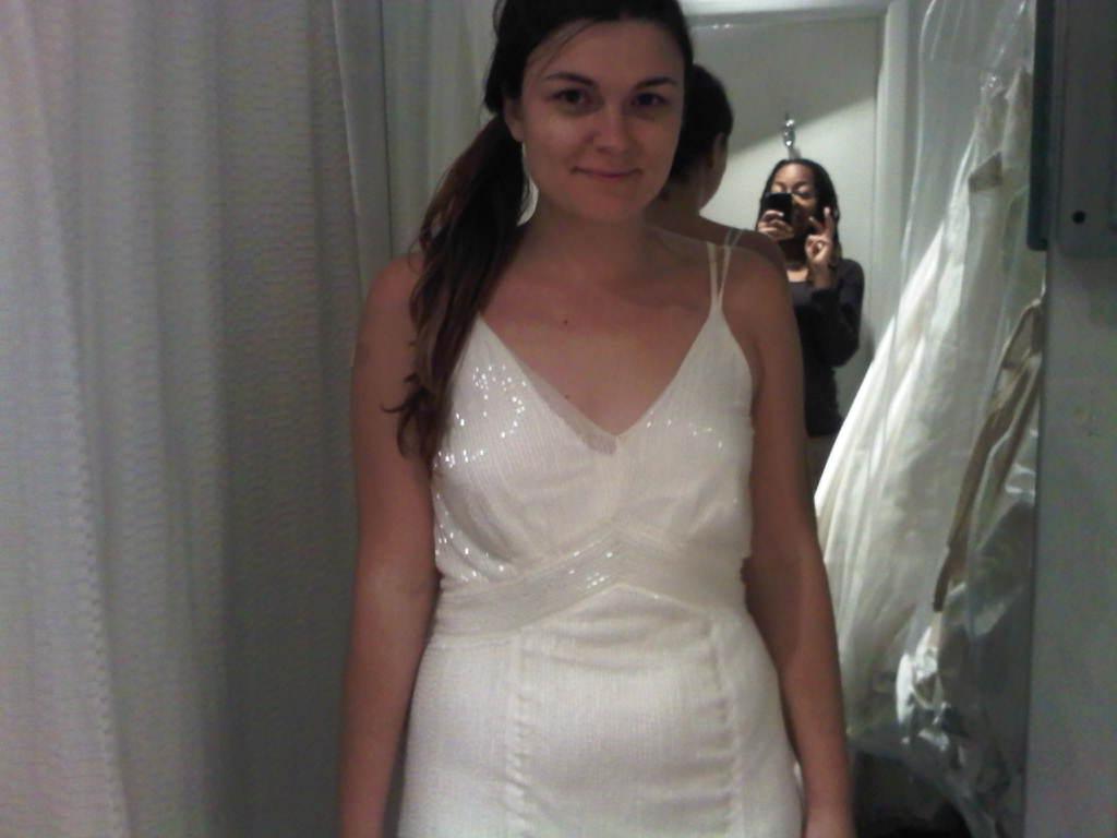 strapless boho wedding dress