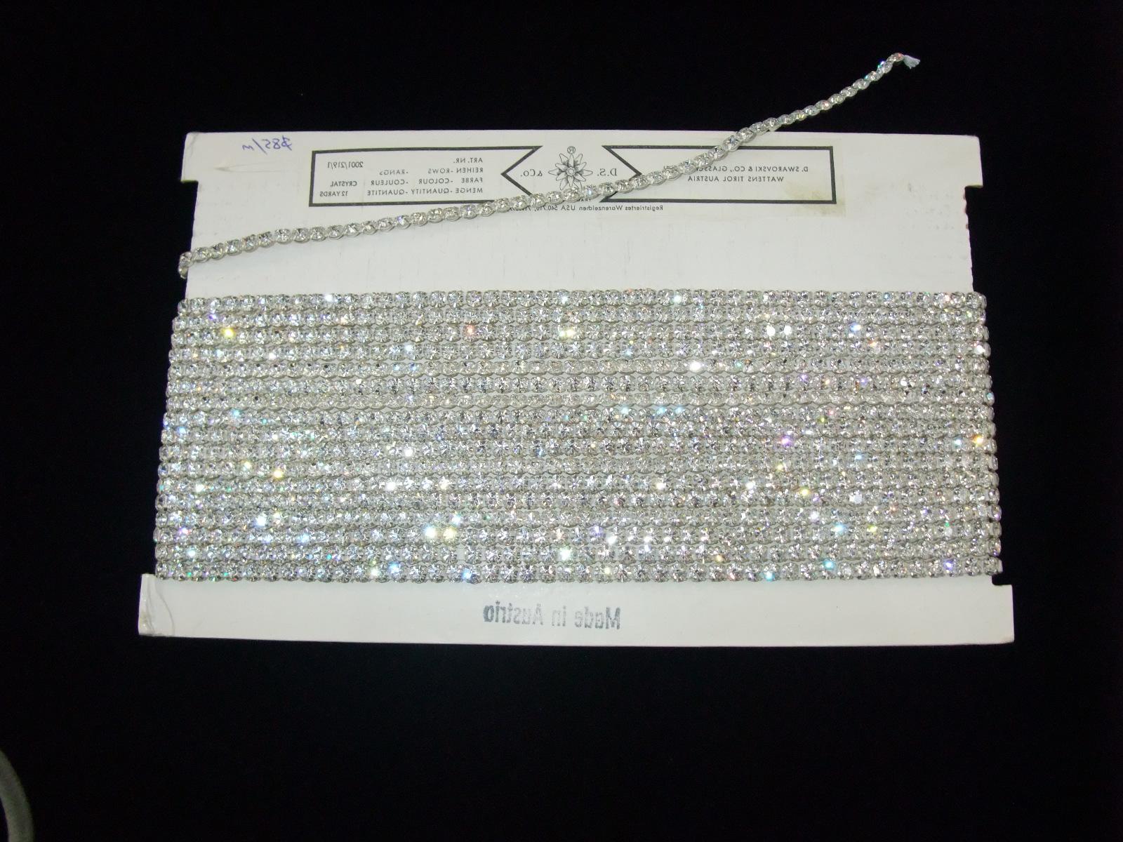 Vintage Swarovski diamante