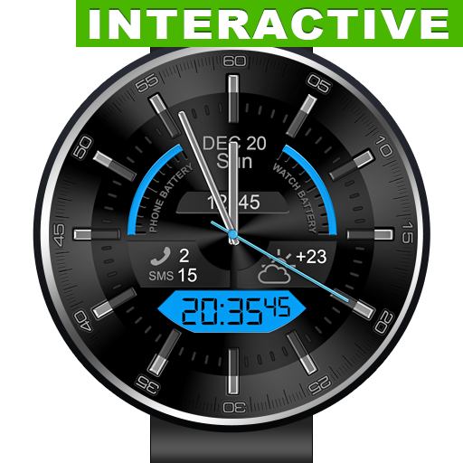 Glossy Combo Watch Face