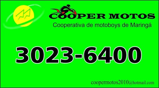 Cooper Motos Maringá, R. La Paz, 348 - Vila Morangueira, Maringá - PR, 87040-260, Brasil, Serviços_Transporte_e_entrega, estado Paraná