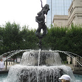 A fountain in downtown Nashville TN 09042011