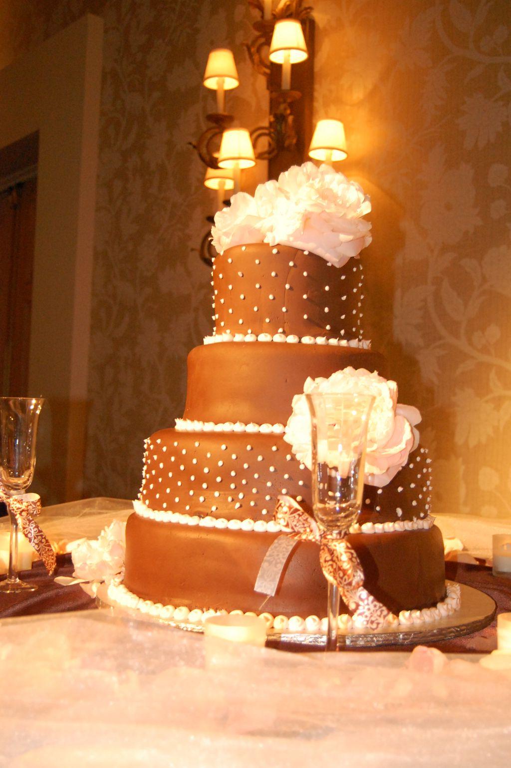 chocolate wedding cakes