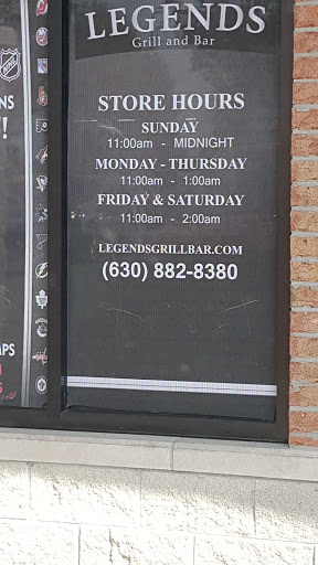 Bar & Grill «Legends Sports Bar & Grill», reviews and photos, 620 W Veterans Pkwy, Yorkville, IL 60560, USA