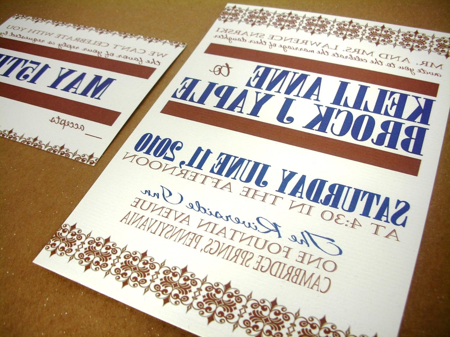 Style Wedding Invitation