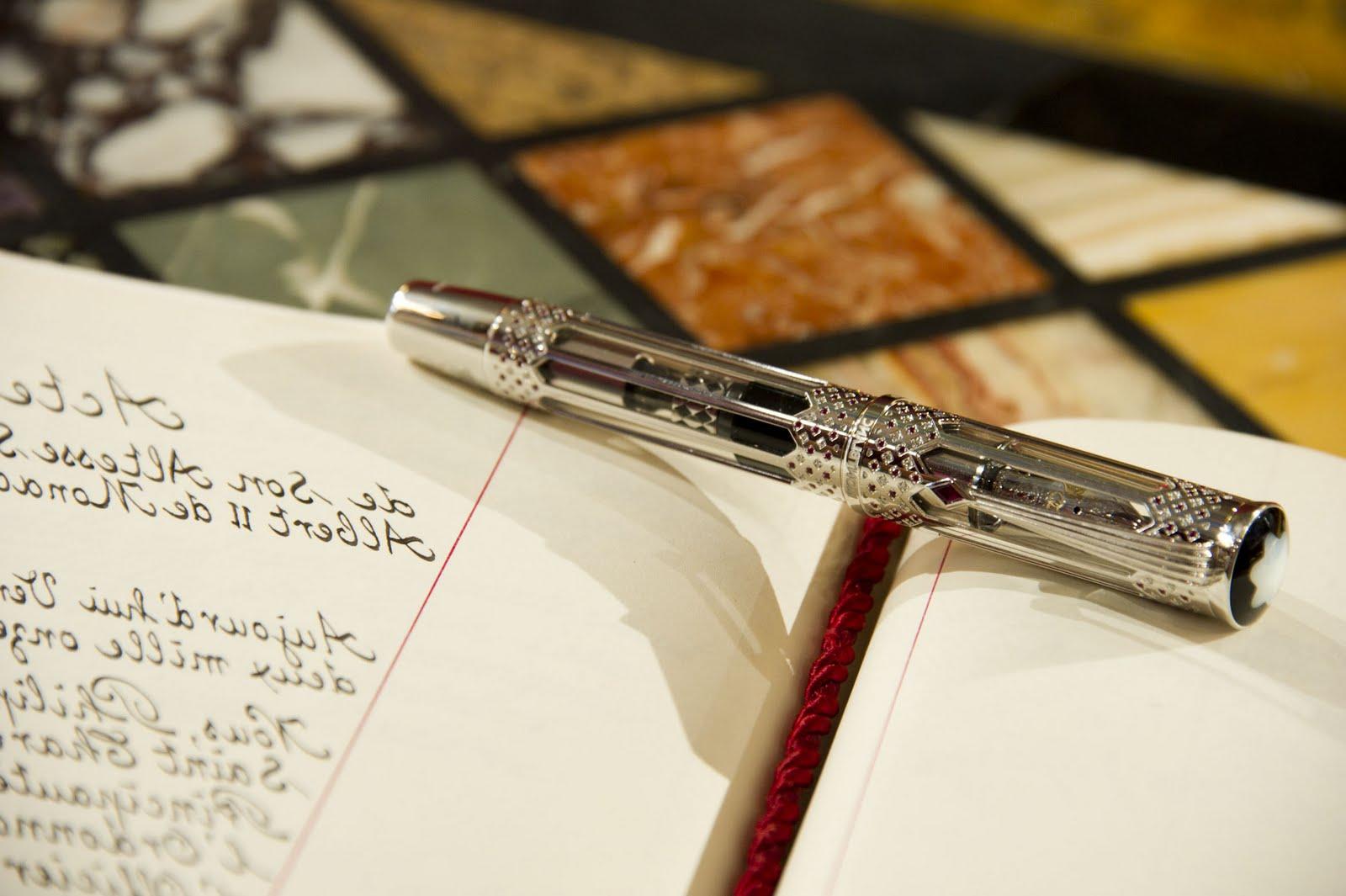 Montblanc wedding pen used to