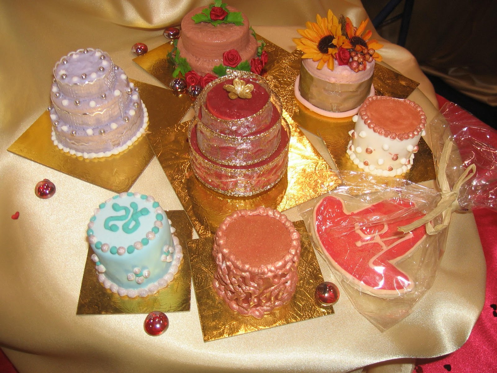 Miniature Wedding Cakes