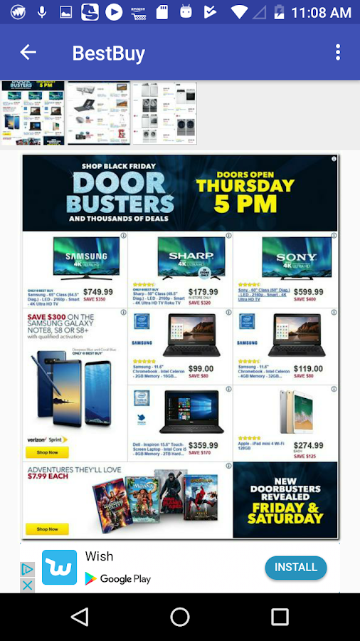 Black Friday 2017 Ad Scans and ML powered Deals — приложение на Android