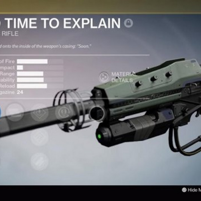 Destiny: The Taken King – So kommen Sie zum No Time to Explain Exotic Pulse Rifle