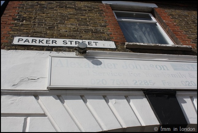 Derelict London Silvertown - Ghost Sign Parker Street