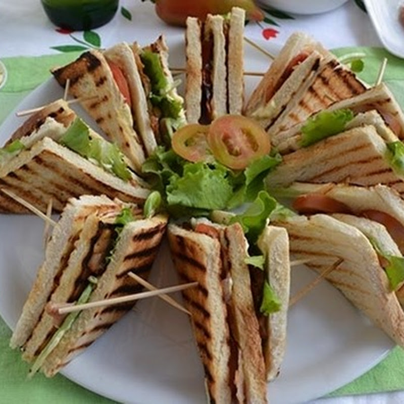 Club Sandwich με κοτόπουλο