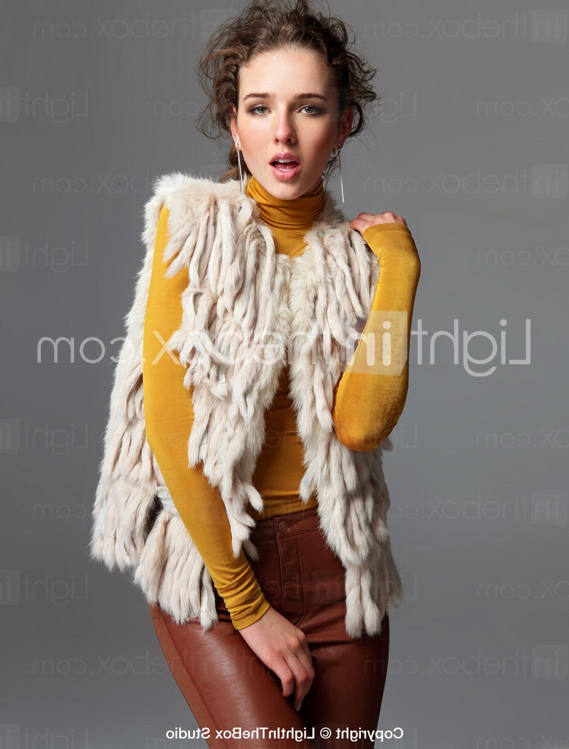 TS Mink Tassel Fur Vest - US 