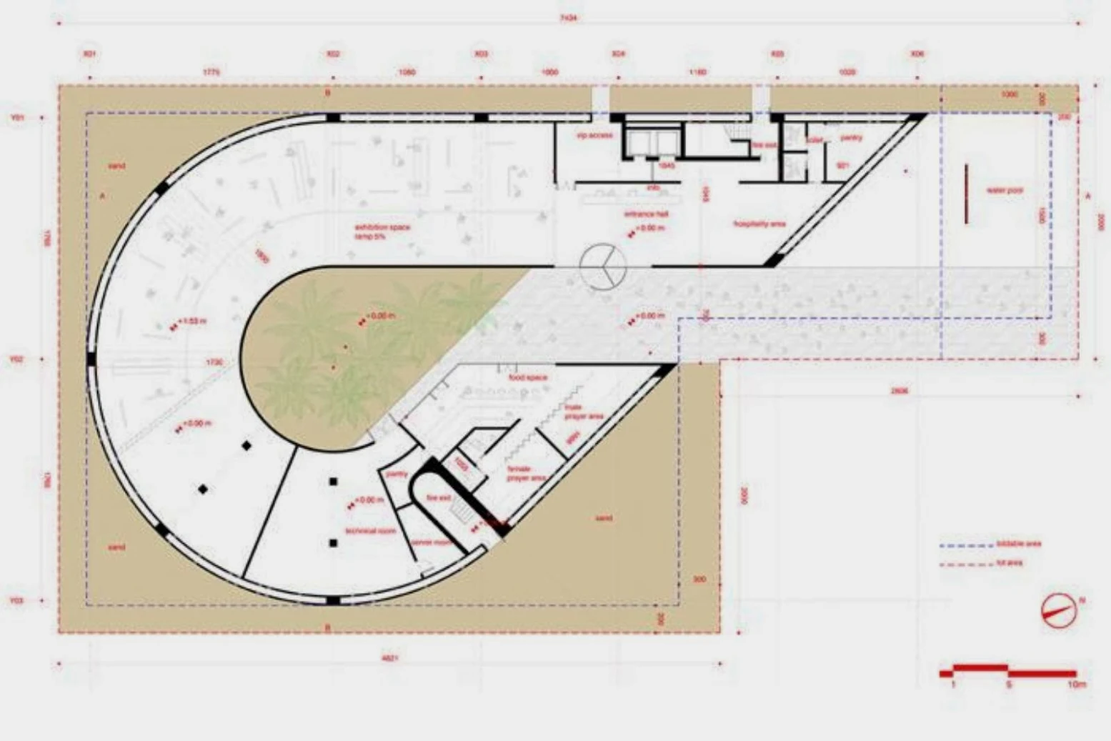 Qatar Pavilion at the EXPO 2015 by Andrea