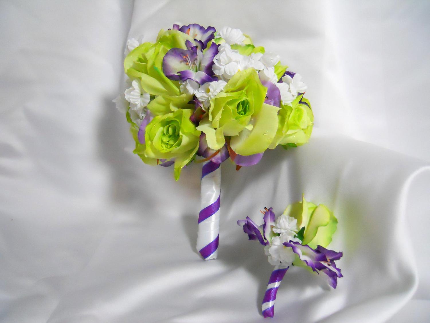 Flower Wedding Bouquet And