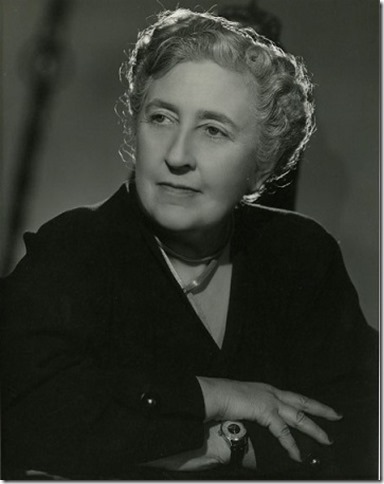 Agatha Christie portrait