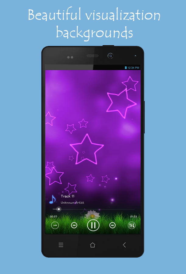 Android application Mp3 Player 3D Android screenshort