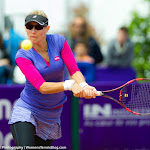 STRASBOURG, FRANCE - MAY 20 : Mirjana Lucic-Baroni in action at the 2015 Internationaux de Strasbourg WTA International tennis tournament